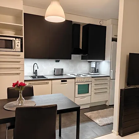 Saunallinen Rivitalokaksio Kouvolassa Apartment