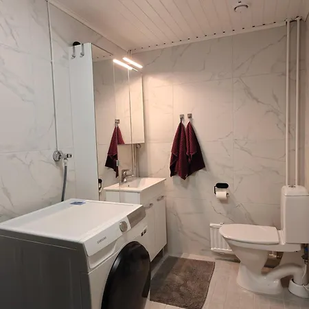 Saunallinen Rivitalokaksio Kouvolassa Apartment
